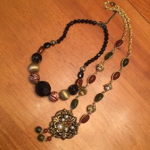 Jewelry - 2 Vtg 80s statement necklaces Jewelry - 2 Vtg 80s statement necklaces